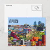 valparaíso briefkaart (Voorkant / Achterkant)