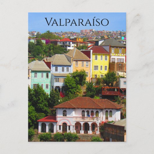 valparaíso briefkaart (Voorkant)