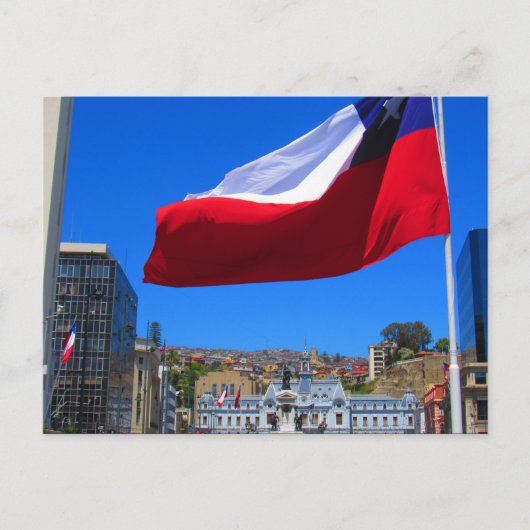 valparaíso burgervlag briefkaart (Voorkant)