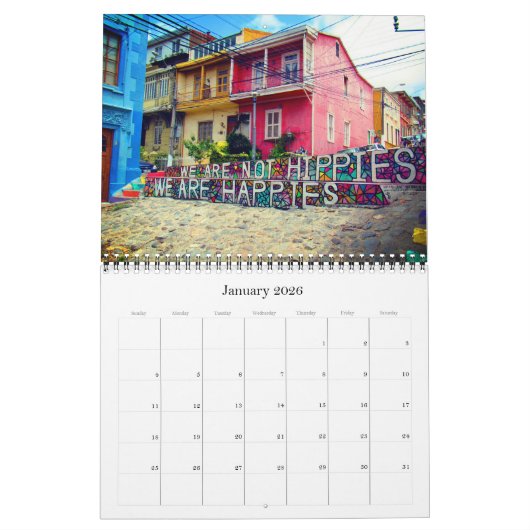 Valparaíso Chili 2025 Kalender (Jan 2026)