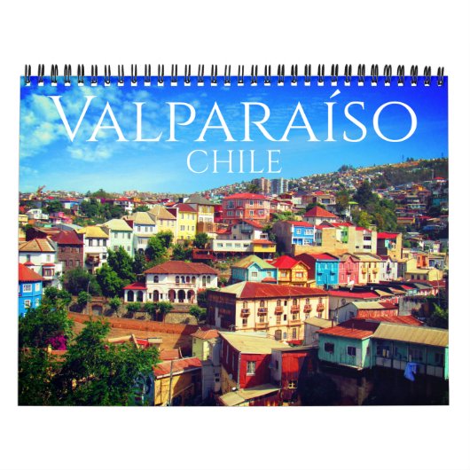 Valparaíso Chili 2026 Kalender (Hoes)