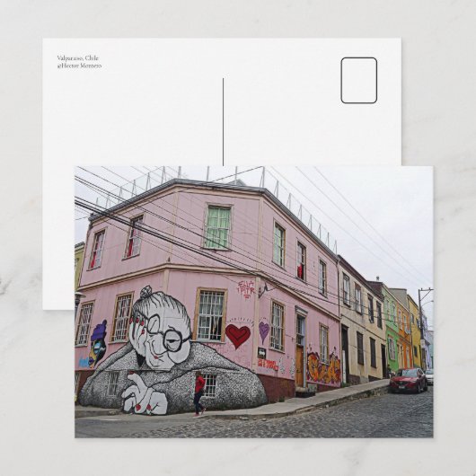 Valparaiso, Chili Briefkaart (Voorkant / Achterkant)