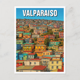 Valparaiso Chili Briefkaart