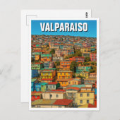 Valparaiso Chili Briefkaart (Voorkant / Achterkant)