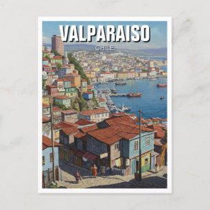Valparaiso Chili Briefkaart