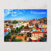 valparaíso chili briefkaart (Voorkant)