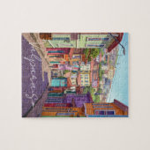 Valparaiso Chili Briefkaart Waterverf Legpuzzel (Horizontaal)