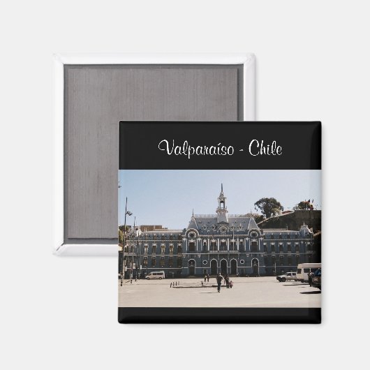 Valparaíso - Chili Magneet (Voorkant / Achterkant)