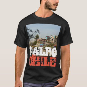 Valparaíso Chili Uitzicht 3 T-shirt