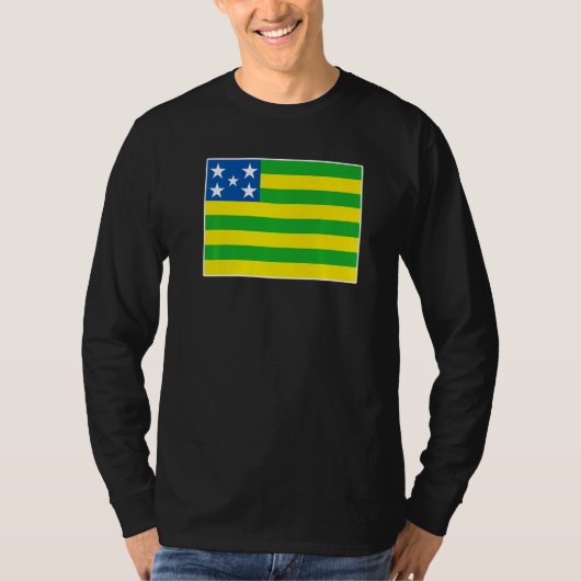 Valparaíso de Goiás Flag National pride Souvenir T-shirt (Voorkant)
