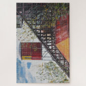 valparaiso funiculaire kunst legpuzzel (Verticaal)
