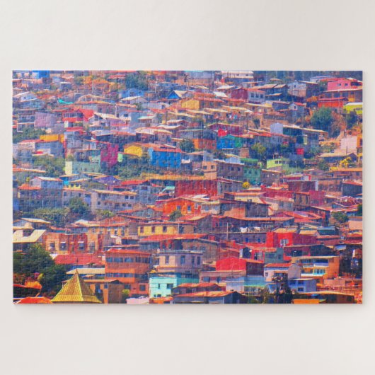 valparaiso-gebouwen legpuzzel (Horizontaal)