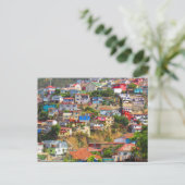 valparaíso : heuvels briefkaart (Staand voorkant)