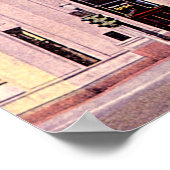 Valparaiso, Indiana East van Courthouse Poster (Hoek)