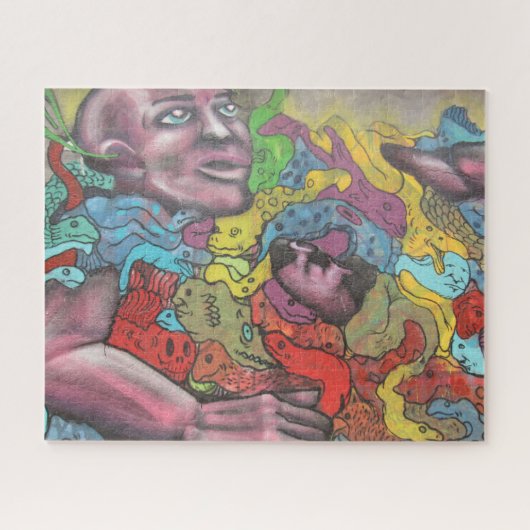 valparaiso kleurenkunst legpuzzel (Horizontaal)