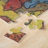 valparaiso kleurenkunst legpuzzel (Zijkant)