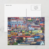 valparaíso - stadskleuren briefkaart (Voorkant / Achterkant)