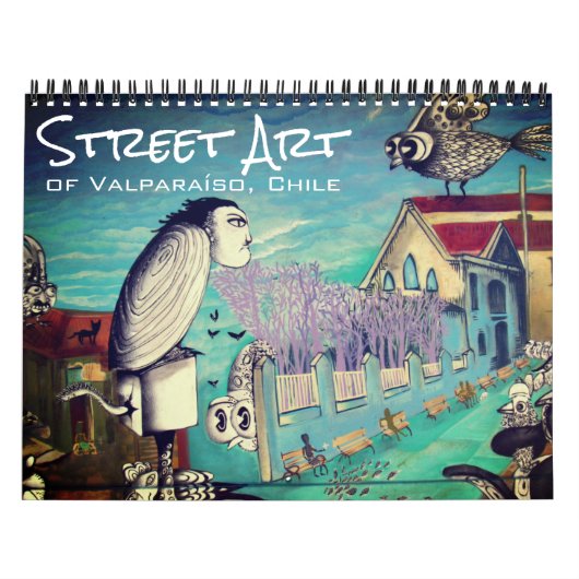Valparaíso straatkunst 2027 kalender (Hoes)