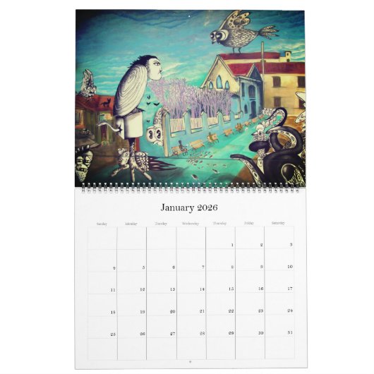 Valparaíso Street Art 2026 Groot Kalender (Jan 2026)