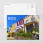 valparaíso street briefkaart (Voorkant / Achterkant)