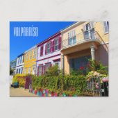 valparaíso street briefkaart (Voorkant)