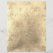 VALS goud folie lotus logo ontwerp Flyer (Achterkant)