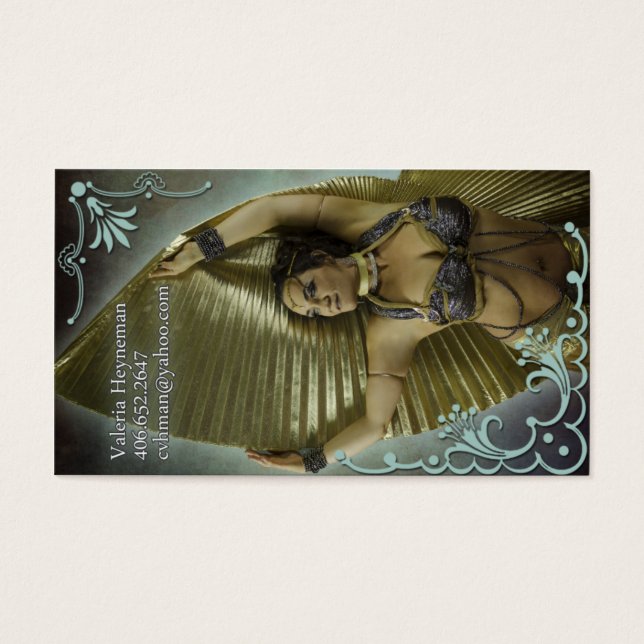 Vals Kaarten Visitekaartje (Voorkant)