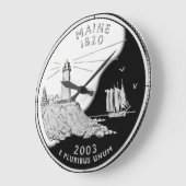 Vals Maine State Quarter Klok (Hoek)