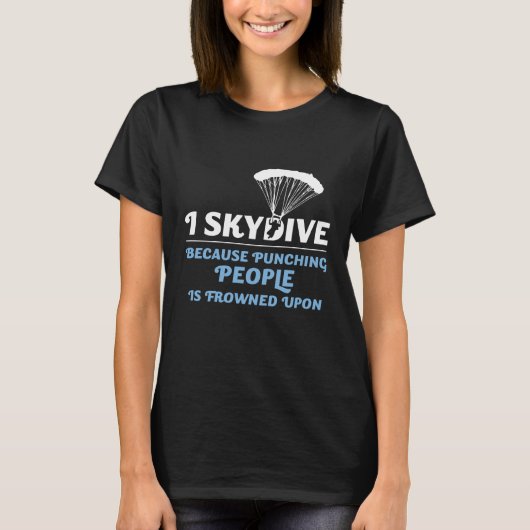 VALSCHERMSPRINGEN 6 T-SHIRT (Voorkant)