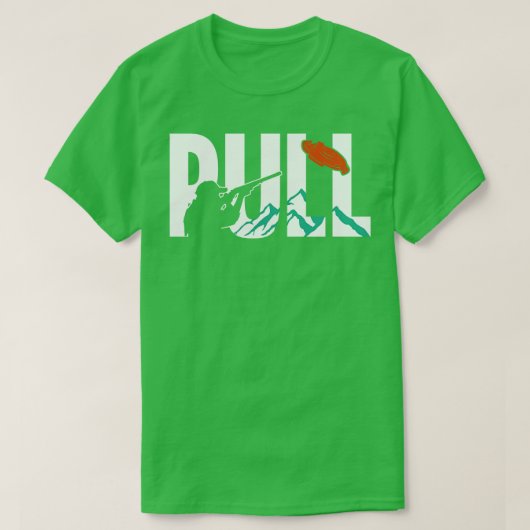 valschieten klei duif schutter t-shirt (Design voorkant)