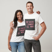 Valsdag met Cupcake Roze T-shirt (Unisex)