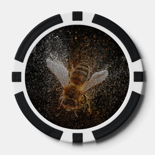 Valse bijen zijn Magisch Poker Chips (Voorkant)