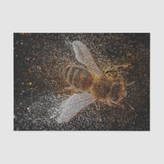 Valse bijen zijn Magisch Tissuepapier (Voorkant)