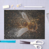 Valse bijen zijn Magisch Tissuepapier (Craft)