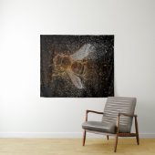 Valse bijen zijn Magisch Wandkleed (In Situ (horizontaal))