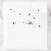 Valse bugs op het scherm of raamprop rechthoekige sticker (Tas)