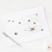 Valse bugs op het scherm of raamprop rechthoekige sticker (Envelop)