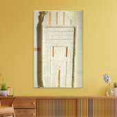 Valse deur van Sheshi, c.2300-2200 BC (geschilderd Canvas Afdruk (Insitu (Woonkamer))