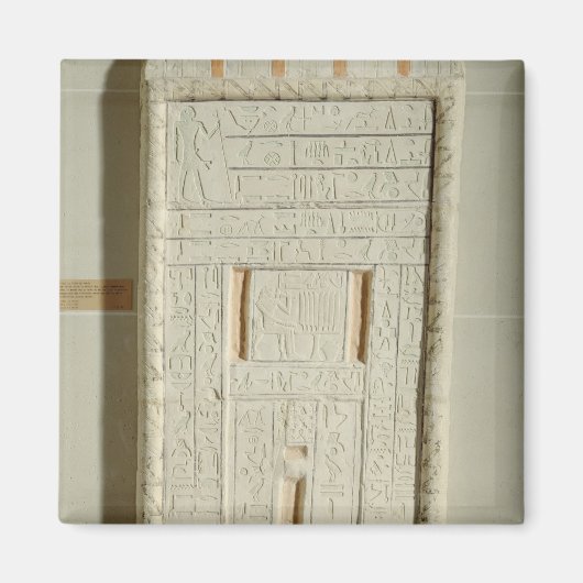 Valse deur van Sheshi, c.2300-2200 BC (geschilderd Magneet (Voorkant)