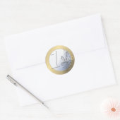 Valse euro-stickers ronde sticker (Envelop)