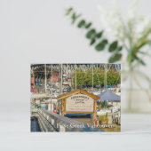 Valse Griekse Vancouver BC Briefkaart (Staand voorkant)