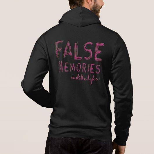 Valse herinneringen - nailsthatglow LOGO Hoodie (Achterkant)