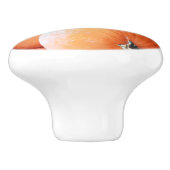 Valse pompoenstapel keramische knop (Zijkant)