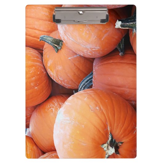 Valse pompoenstapel klembord (Voorkant)