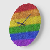 Valse regenbooggradiënt grote klok (Hoek)