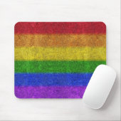 Valse regenbooggradiënt muismat (Met muis)