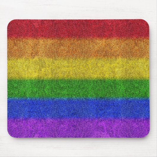 Valse regenbooggradiënt muismat (Voorkant)