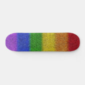 Valse regenbooggradiënt persoonlijk skateboard (Horizontaal)
