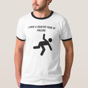 Valsemietsje Man Vrij van hoogten T-shirt