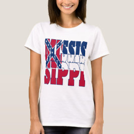 Valstreektekst van Mississippi T-shirt